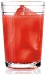 Glaver's Juice Glasses 7 oz. Set of 10 Glass Cups ??Beverage Water Tumblers For Home and Bar, Water, Cocktails, Iced tea. Kids Friendly Dishwasher Safe.