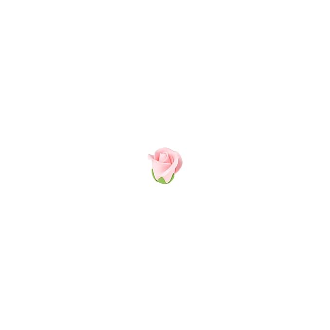 O'Creme Garden Roses Gumpaste Flower Set - Pink - Edible Flowers for Cake Decorating - Sugar Paste Flower Decorations for Cakes, Candy, Cupcake Toppers - Birthday, Wedding, Valentines Day, Baby Shower