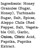 Raw Essentials Honey Aleppo Pepper - Sweet and Spicy - Great on Meats, Veggies, Salads, and Pizza - Non-GMO and Gluten Free -12 Ounce Bottle
