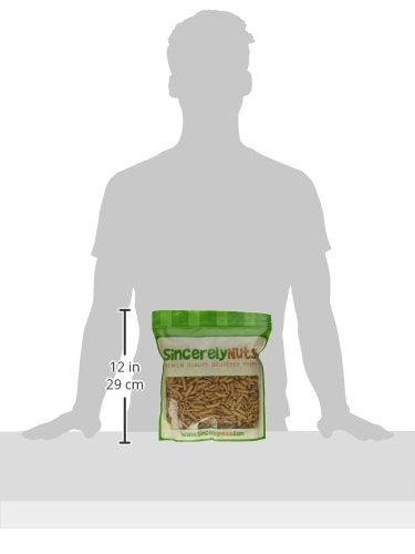 Sincerely Nuts Gourmet Salted Sesame Sticks Snacks, 2lb - Kosher Certified - Crunchy Toasted Sesame Seed Crackers for Trail Mix & Soup