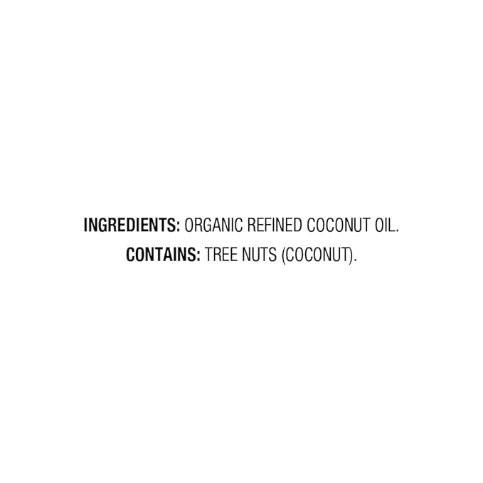 Amazon Grocery, Organic Refined Coconut Oil, 15 Fl Oz (Previously Amazon Fresh, Packaging May Vary)