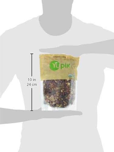 Yupik Organic Kathmandu Mix, 1 lb (16 oz), Pack of 6, Gluten-Free, Vegan, Non-GMO, Colorful Dried Fruit, Seeds, Beans, & Nuts with Goji Berries, Mango, Brazil Nuts, Pumpkin Seeds, & Tamari Almonds