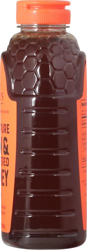 Nate's 100% Pure, Raw & Unfiltered Honey - Award-Winning Taste, 32oz. Squeeze Bottle (Pack of 2)