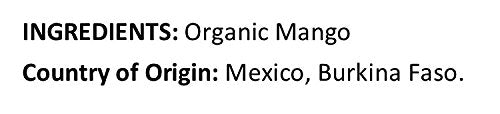 Anna and Sarah Organic Dried Mango, No Sugar Added Natural Snacks, 2 Lbs