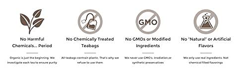 Golden Moon Tea Organic Masala Chai Black Tea - Pure & Authentic Blend - Loose Leaf, Non-GMO - Travel Tin (9 Servings)