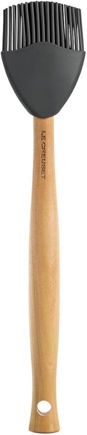 Le Creuset Silicone Craft Series Basting Brush, 10 1/2" x 2 1/8", Oyster