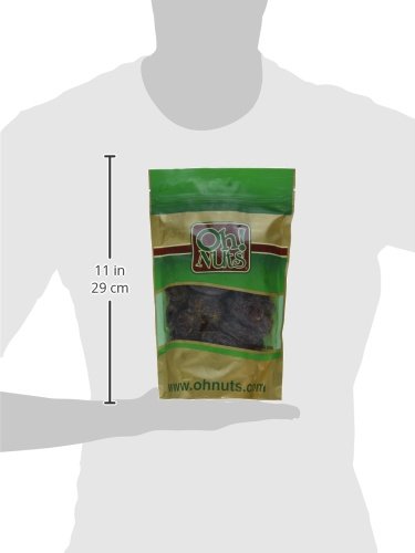 Oh! Nuts Jumbo Medjool Dates - Dried Dates - 2 lb - Unpitted Medjool Dates - No Sugar Added - Dehydrated Fruit Snack