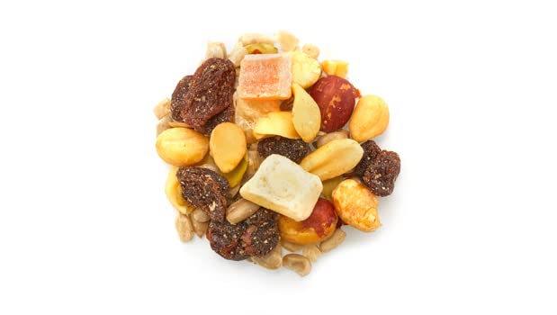 Yupik Trail Mix, 2.2 lb (35.2 oz), A Blend of Peanuts, Raisins, Sunflower Seeds, Pineapples, Papaya, Raisins, Pumpkin Seeds & Almonds, Kosher, Vegan, Perfect for Snacking, Baking & Nutrition Bars