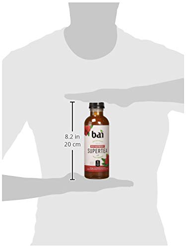 BAI Antioxidant Infusion, Rio Raspberry Tea Liquid Prepared Iced Tea, 18 Fl Oz