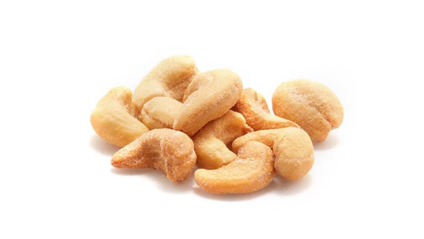 Yupik Smoked Cashews, 1 lb (16 oz), Kosher, Crunchy Seasoned Nuts, Unique Smoky Flavor, Source of Protein & Iron, Savory Snacks, Perfect for Parties, BBQ, Game Night