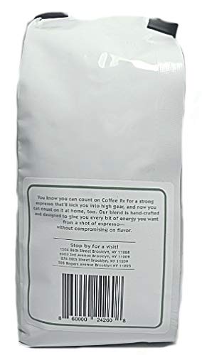 Coffee Rx - IV Drip Espresso Whole Coffee Beans, 12 oz.