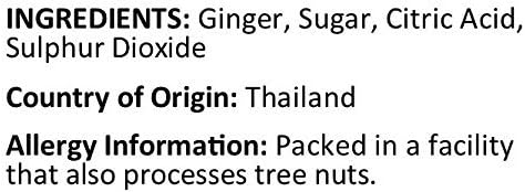 Anna and Sarah Dried Crystalized Ginger, 2 Lbs