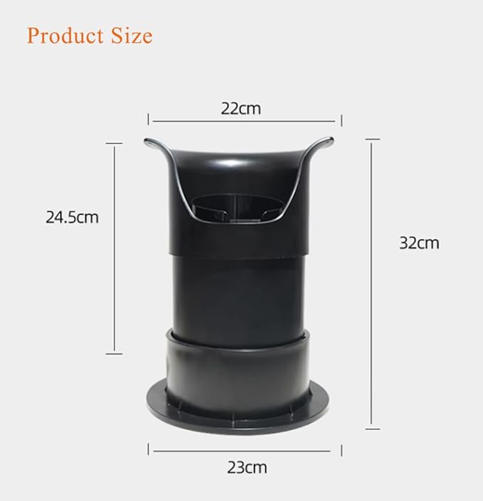 Automatic coffee grounds cleaning machine Coffee Grounds Handle Cleaner No Rag Wash Lazy Electric Home Commercial