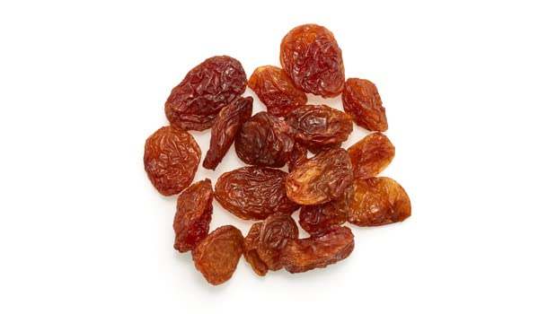 Yupik Organic Sultana Raisins, 2.2 lb (35.2 oz), Gluten-Free, Kosher, Non-GMO, Vegan, Whole Dried Fruits, Naturally Sweet, No Added Sugar, Seedless, Healthy Snacks, Ideal for Baking & Topping