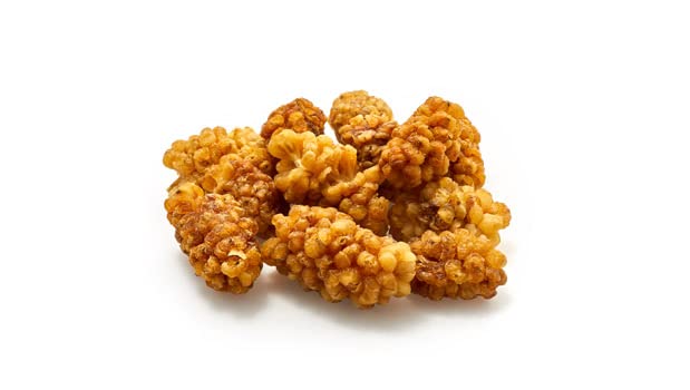 Yupik Organic Dried Mulberries, 2.2 lb, Dried Fruit, Non-GMO, Vegan, Gluten-Free, No Added Sugar, Oil-Free, Healthy Snacks, Ideal for Baking & Topping