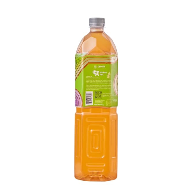 (Pack of 1) Shaken Tea - Lychee Oolong Tea || Asian Flavor Premium Iced Tea || Non-GMO || Real Leaf Tea, 50.7 Oz Per Bottle