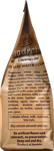 Loacker Quadratini Cappuccino Wafer Cookies (220g)