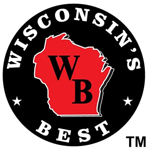 Wisconsin Cheese Company - Ultimate Mancave Gift Box - 100% Wisconsin Cheese, Sausage & Cracker Gift Box | Perfect for Parties, Charcuterie Boards and Birthday Gifts | Great Birthday Gift for Cheese Lovers