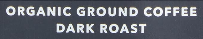 Kicking Horse Coffee Kick Ass, Dark Roast, Ground, Certified Organic, Fairtrade, Kosher, Black, 284 g, Pack of 6