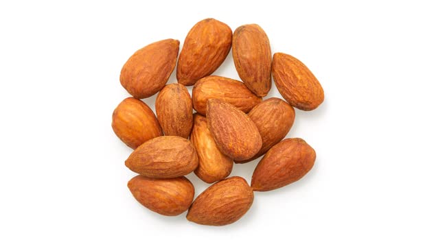 Yupik Roasted Unsalted Almonds, 2.2 lb (35.2 oz), Gluten-free, Kosher, Vegan, Whole Nuts, No Added Salt, Lightly Roasted, Crunchy, Source of Fiber, Healthy Snacks