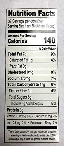 Imperial Mixed Nuts Bar Mix ??32 oz ??Honey Mustard Snack Mix with Sourdough Pretzels, Peanuts, Sesame Chips & Bagel Chips ??Savory & Crunchy Party Snack for Daily Use, Bars, Gatherings (Honey Mustard)