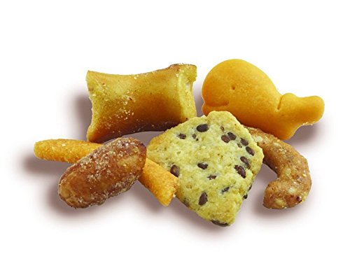 FERIDIES Honey Cheddar 5 O'Clock Crunch Snack Mix - 14oz Vacuum Sealed Tins (Pack of 2)