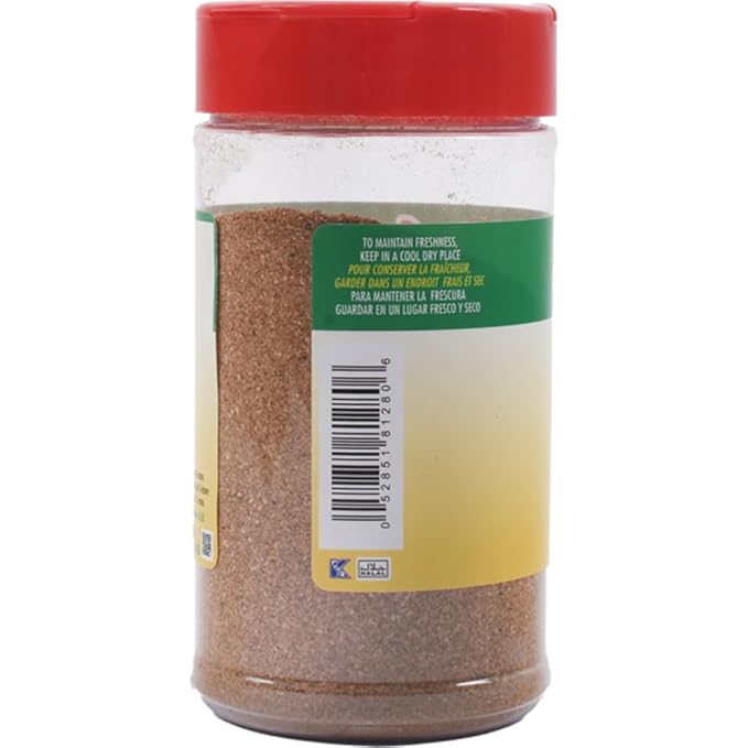 Sadaf Ground Dried Lime - Limoo Omani - Dried Lime Powder for Cooking & Food Flavoring - Grounded - Kosher & Vegetarian - 4 Oz