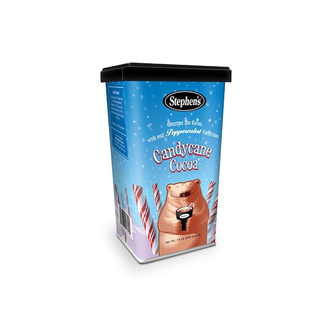 Stephen's Gourmet Hot Cocoa, Candycane Cocoa Milk, 14 OZ (Pack of 3)