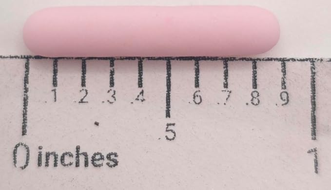 NCS Matte Pink Large Shaped Rod Decorative Cake or Cupcake Edible Topper, 8 ounces