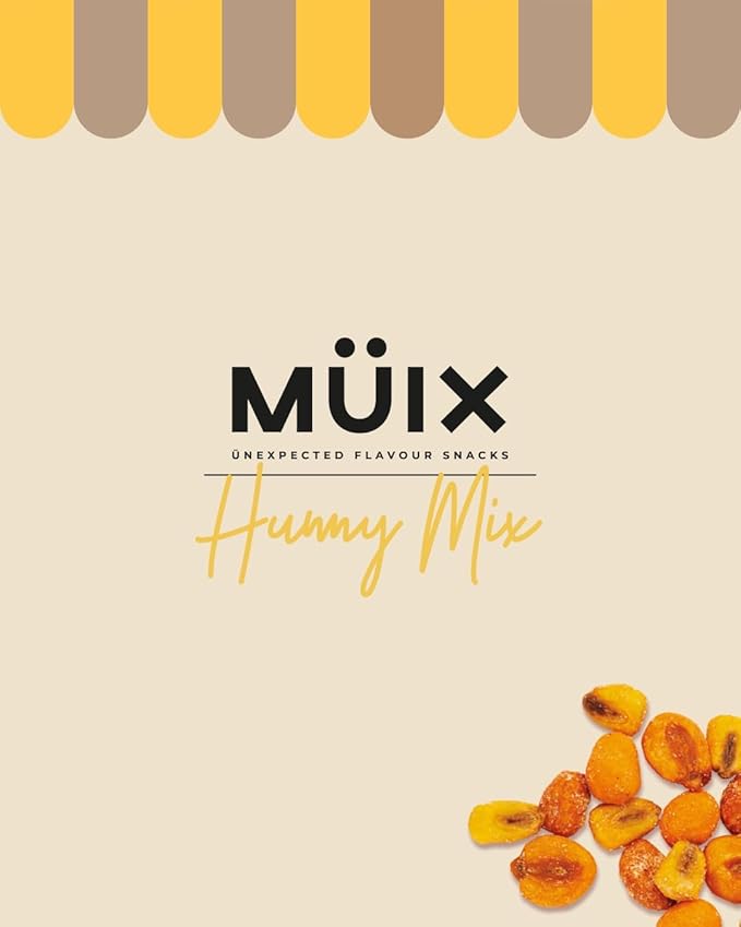 M체ix Snacks, Special Flavor Trail Mix, Honey Mix, Mix Snacks (XL Corn, TexMex Peanut, Honey Corn and Peanut) - 2.3 Ounce Bags (Pack of 16 Bags)