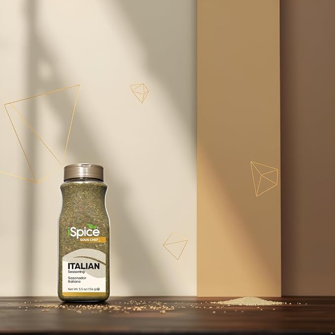 iSpice Blend | Italian Seasoning | 5.5 oz | Bulk Size | Mixed Spices & Seasonings | Kosher