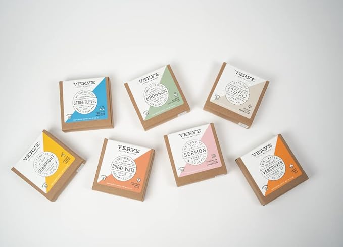 Verve Coffee Roasters Craft Instant Coffee Vancouver Swiss Water Decaf | Medium Roast, Ground, Hand-Roasted | Enjoy Hot or Cold | Up to 6 Servings
