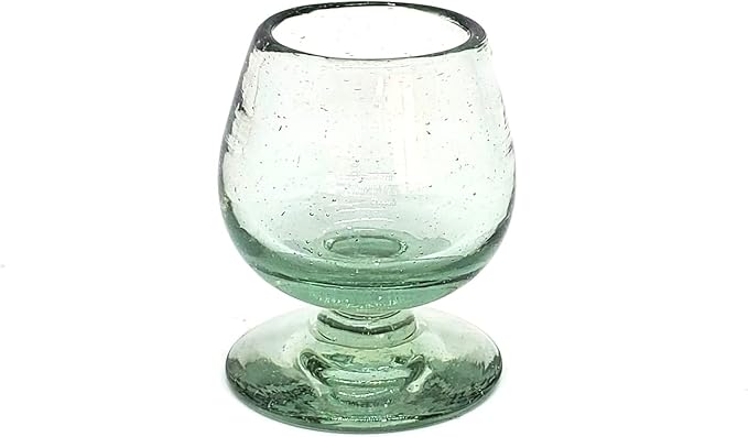 Clear 2.5 oz Tequila Sippers (set of 6), Recycled Glass, Lead-free, Toxin-Free (2.5 oz Sipper)