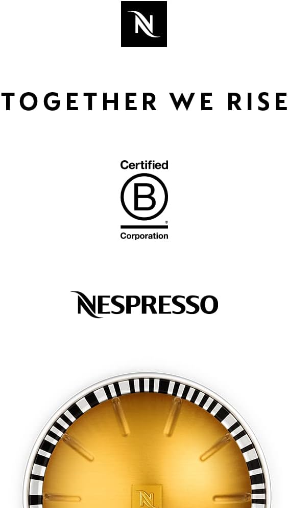 Nespresso Capsules Original Line, Kazaar, Dark Roast Coffee, 50 Count Coffee Pods