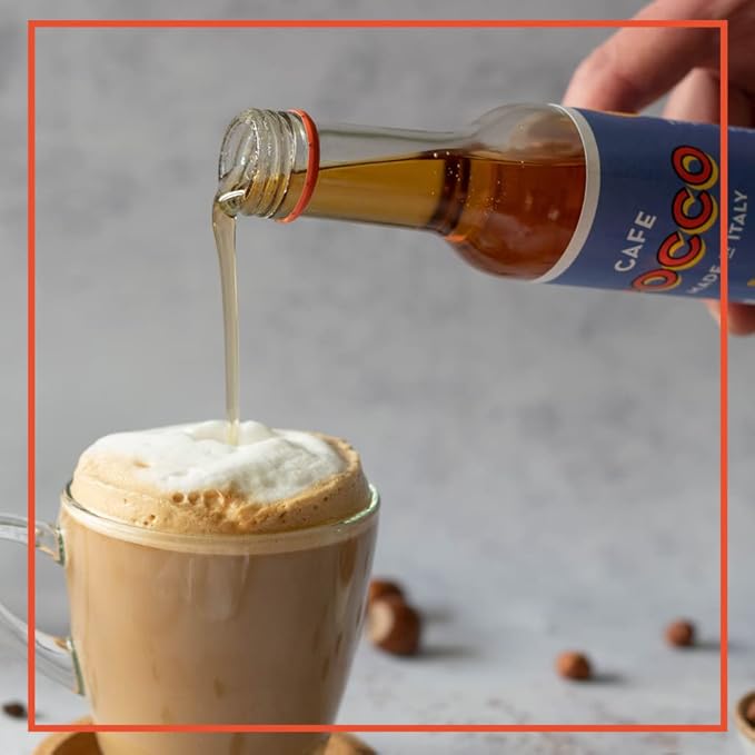 Cafe Pocco Hazelnut Syrup 750ml Glass Bottle (1 Bottle, Hazelnut)