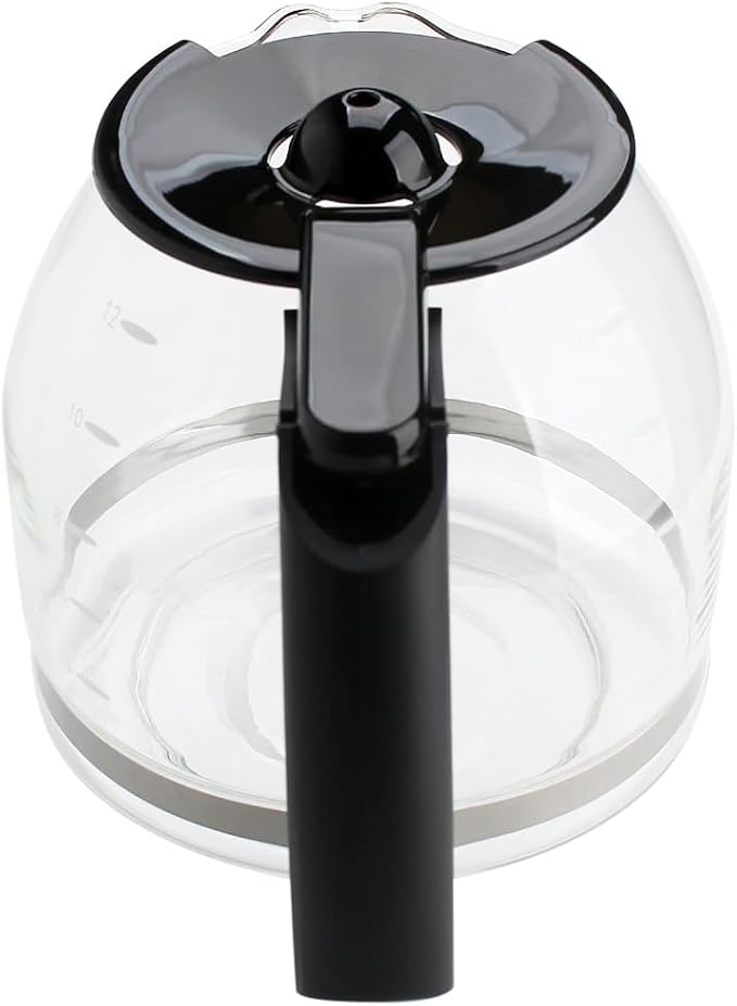 Replacement Parts Universal 12-Cup Glass Carafe, Compatible with Mr. Coffee竊똕umbeam竊똎ster Coffee Makers