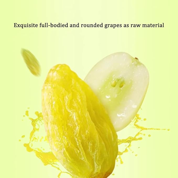 Green Raisins,Premium Seedless Dried,No Added Sugar,Jumbo Seedless Raisins Great Snacks