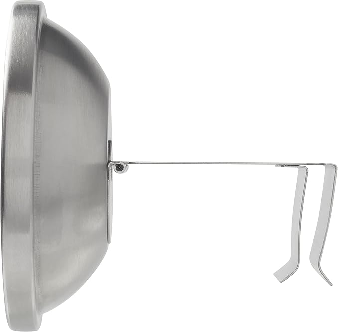 KitchenAid KQ903 3-in Analog Dial Oven/Appliance Thermometer, Oven Food Grill Chef Smoker Cooking Thermometer, TEMPERATURE RANGE: 100F to 600F, Stainless Steel