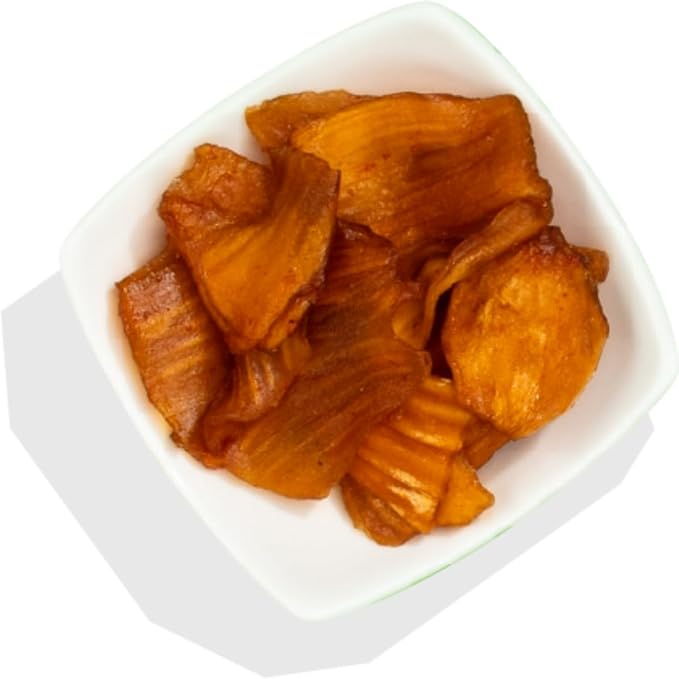 Am채zi Foods | Ginger Lime Dried Jackfruit (12 Pack) | All Natural Mini Travel Snacks | Gluten Free Healthy Dried Fruit Snacks