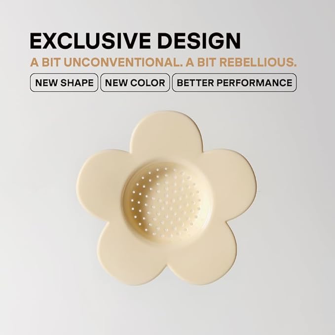 ??Vietnamese Coffee Dripper Phin Filter ??Pour Over Coffee Maker ??Single Cup Dripper with Flower Design ??Reusable Coffee Filter- Paperless Filter for Sustainable Brewing (Ivory)