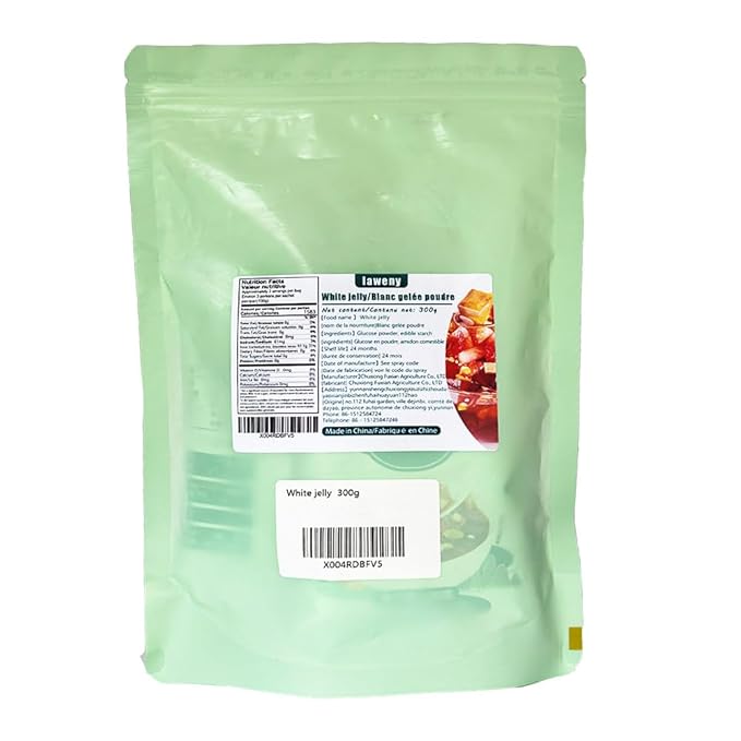jelly powder10.58oz/300g, konjac jelly powder竊똦omemade desserts, jelly pudding powder,Transparent jelly powder