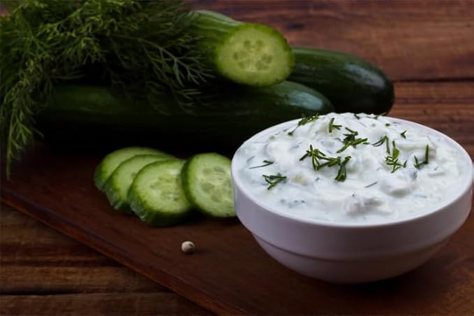 A Blend Above 5-Pack Dip Mixes - Delicious Summer Blends, Includes Cucumber, Lemon Dill, Asiago Roasted Garlic, Spinach Parmesan, and Twice Baked Potato - Gluten-Free, No Preservatives, Easy to Prepare, Ideal for Parties and Snacking