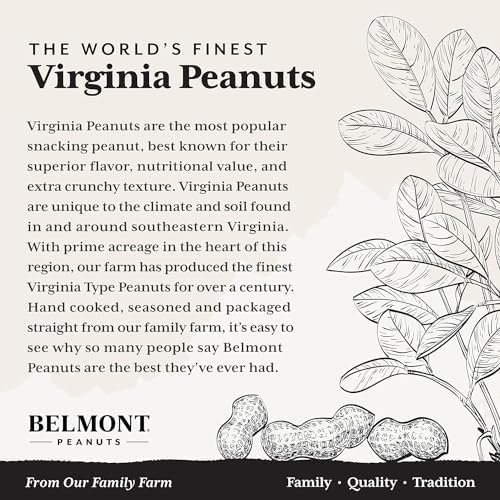 Belmont Peanuts Cocktail Crunch Mix, 18 oz (1 Pack) ??Pecans, Butter Toffee Virginia Peanuts, Sesame Sticks, Rice Sticks, Seasoned Peanuts ??Simple Ingredients, No Preservatives, Hand Seasoned