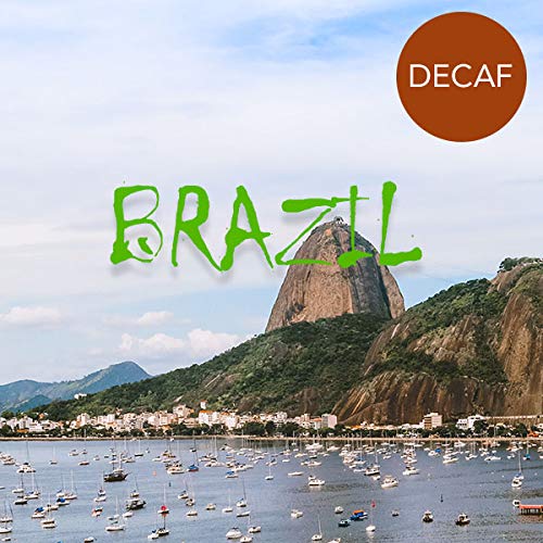 Brazil Decaf Coffee, Bracosta Estate, Ground, Swiss Water Processed, Fresh Roasted, 16-ounce