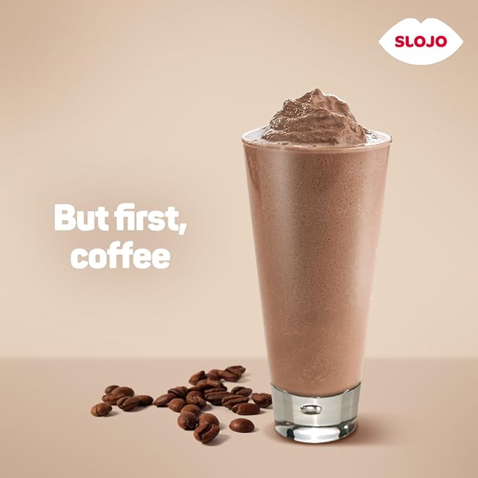 SloJo Iced Cappuccino Mix ??Instant Coffee Beverage Powder for Blended Frozen Drinks - Gourmet Creamy Frozen Cappuccino Mix & Barista-Style Frapp챕 Coffee Blend ??Smooth & Thick ??2.2 lb Bag, Coffee Freezo Flavor, Made in the USA