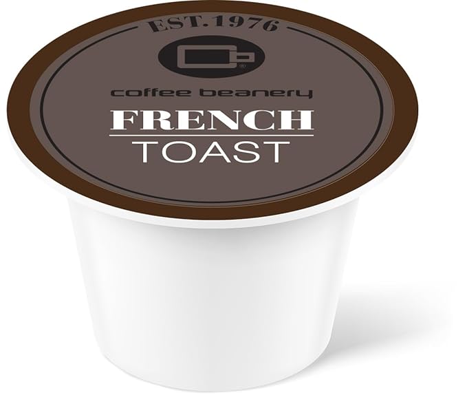 French Toast Coffee Pods by Coffee Beanery | 12ct Medium Roast Arbica Coffeee