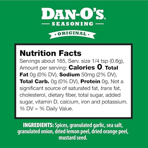 Dan-O's 3 Bottle Seasoning Set, Small Bottles, 3 Pack, Includes Original, Cajun and Italian-O Seasonings, Sugar Free, Zero Calorie, Use this Seasoning Kit on Meat, Pasta or Veggies