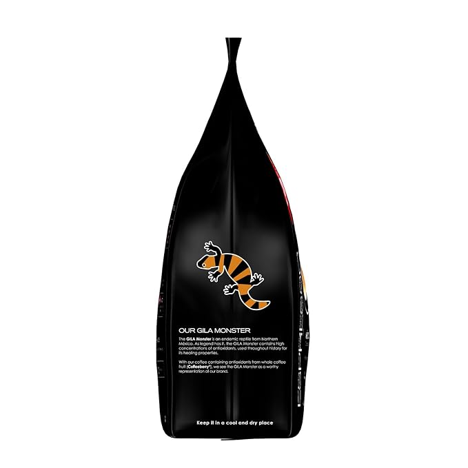 gila café Whole Beans Coffee Medium Roast Espresso 32oz (1-Pack) - 100% Mexican Arabica Roasted Coffee Beans - Made with Coffeeberry - Chocolate, Hazelnut, Vanilla Notes
