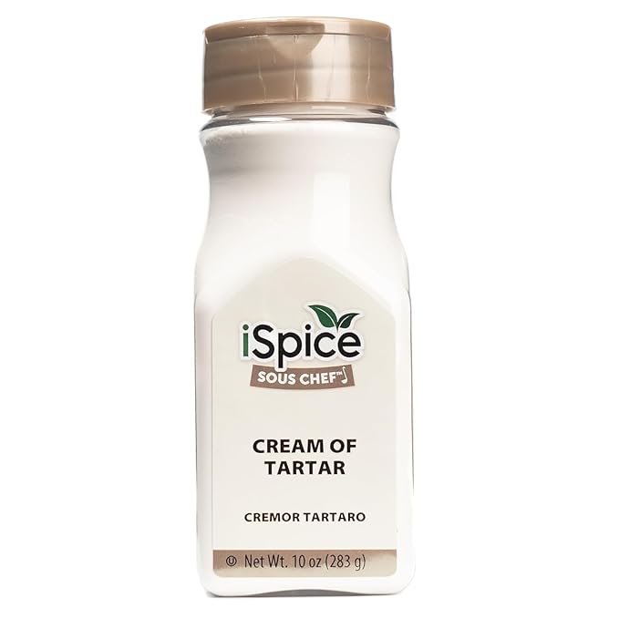 iSpice | Cream of Tartar | Gourmet Spice | Kosher (10 OZ)