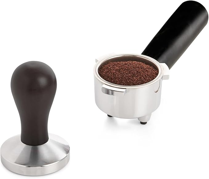 Fino Deluxe Espresso Tamper, 11.64-Ounce Weight, 58-Millimeter